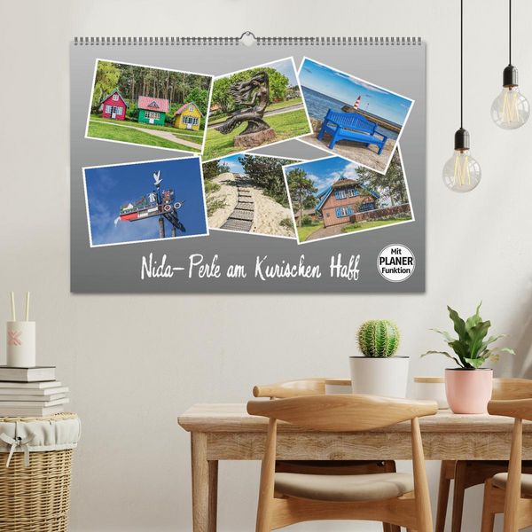 Produktbild: Nida - Perle am Kurischen Haff (Wandkalender 2026 DIN A2 quer), CALVENDO Monatskalender