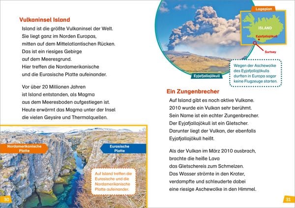 Produktbild: WAS IST WAS Erstes Lesen Band 3. Vulkane