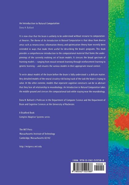 Produktbild: An Introduction to Natural Computation