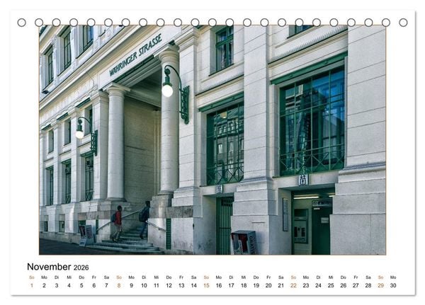 Produktbild: Otto Wagners Wien (Tischkalender 2026 DIN A5 quer), CALVENDO Monatskalender