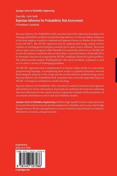 Produktbild: Bayesian Inference for Probabilistic Risk Assessment