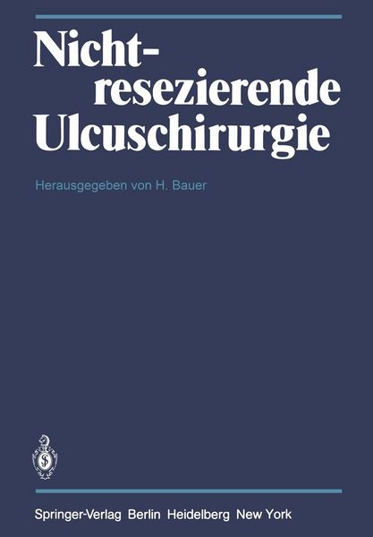 Produktbild: Nichtresezierende Ulcuschirurgie