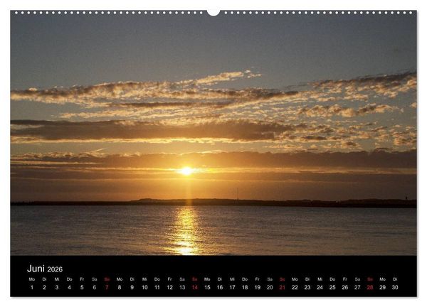 Produktbild: Helgoland - idyllische Nordseeinsel (hochwertiger Premium Wandkalender 2026 DIN A2 quer), Kunstdruck in Hochglanz
