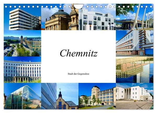 Produktbild: Chemnitz - Stadt der Gegens&auml;tze (Wandkalender 2026 DIN A4 quer), CALVENDO Monatskalender