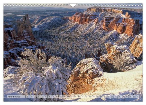 Produktbild: CANYONLAND USA Christian Heeb / UK Version (Wall Calendar 2026 DIN A3 landscape), CALVENDO 12 Month Wall Calendar