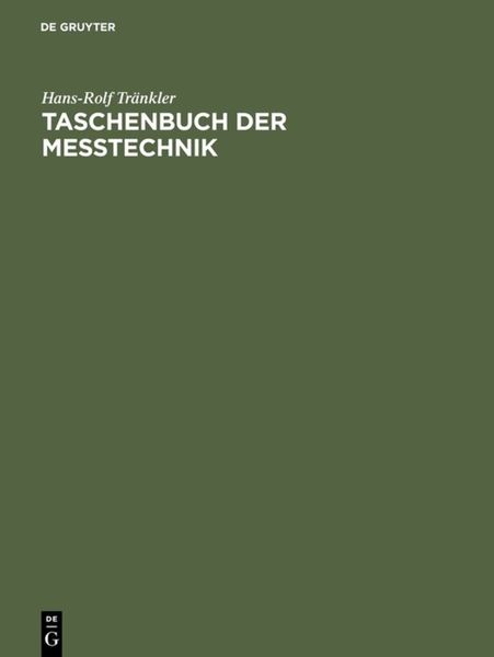 Produktbild: Taschenbuch der Me&szlig;technik