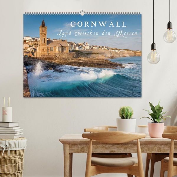 Produktbild: Cornwall - Land zwischen den Meeren (Wandkalender 2026 DIN A2 quer), CALVENDO Monatskalender