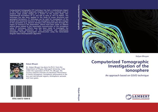 Produktbild: Computerized Tomographic Investigation of the Ionosphere