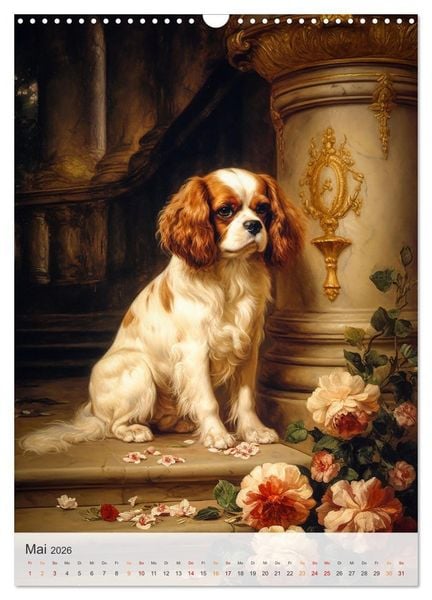 Produktbild: Cavalier King Charles Spaniel (Wandkalender 2026 DIN A3 hoch), CALVENDO Monatskalender