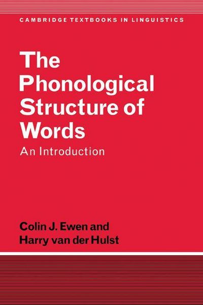 Produktbild: The Phonological Structure of Words