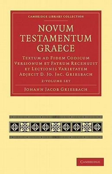 Produktbild: Novum Testamentum Graece 2 Vol