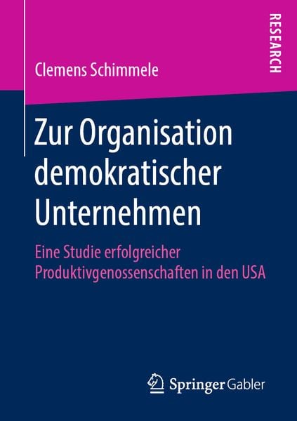 Produktbild: Zur Organisation demokratischer Unternehmen