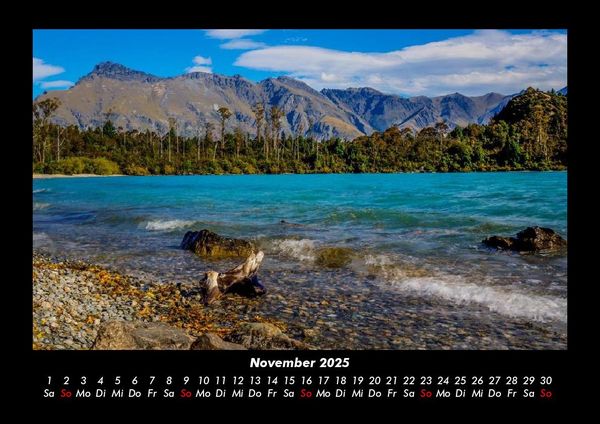 Produktbild: Berge 2025 Fotokalender DIN A3