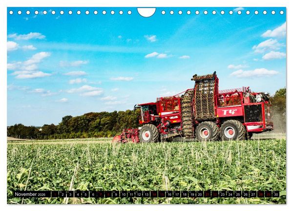 Produktbild: Landwirtschaft - Hightech auf dem Feld (Wandkalender 2026 DIN A4 quer), CALVENDO Monatskalender