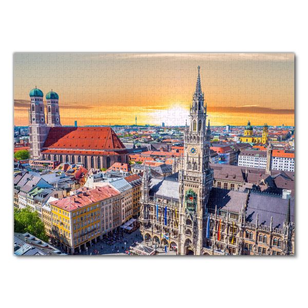 Produktbild: Lais Puzzle M&uuml;nchen bei Sonnenuntergang 1000 Teile