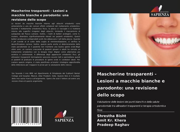 Produktbild: Mascherine trasparenti - Lesioni a macchie bianche e parodonto: una revisione dello scopo