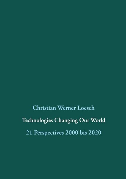 Produktbild: Technologies Changing Our World