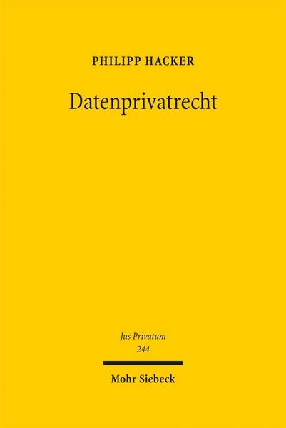 Produktbild: Datenprivatrecht