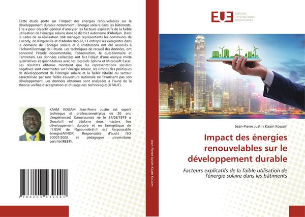 Produktbild: Impact des &eacute;nergies renouvelables sur le d&eacute;veloppement durable