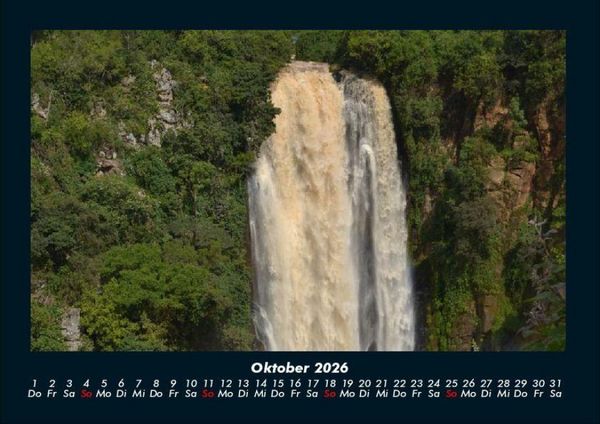Produktbild: Wasserf&auml;lle 2026 Fotokalender DIN A4