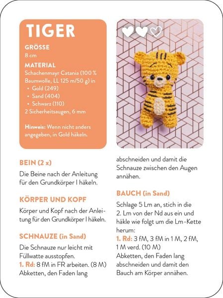 Produktbild: 55 x h&auml;keln &ndash; Mini-Amigurumis: Dein Kartenset von Wellensittich bis Wichtel