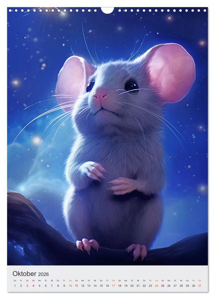 Produktbild: Magische Tierwelt (Wandkalender 2026 DIN A3 hoch), CALVENDO Monatskalender