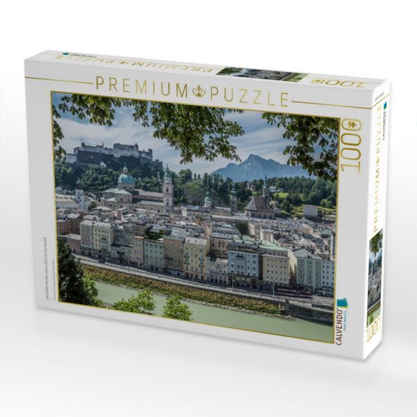 Produktbild: CALVENDO Puzzle SALZBURG Wundersch&ouml;ner Blick auf die Altstadt | 1000 Teile Lege-Gr&ouml;&szlig;e 64x48cm Foto-Puzzle f&uuml;r gl&uuml;ckliche Stunden
