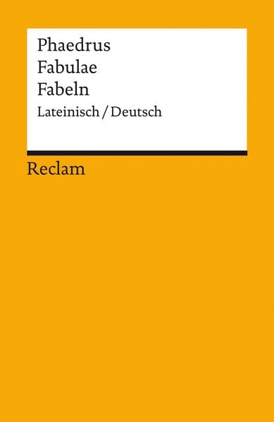 Produktbild: Fabulae / Fabeln. Lateinisch/Deutsch