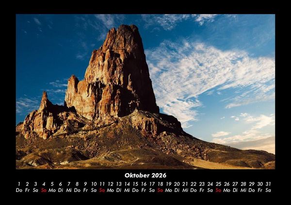 Produktbild: Bergige Welten 2026 Fotokalender DIN A3