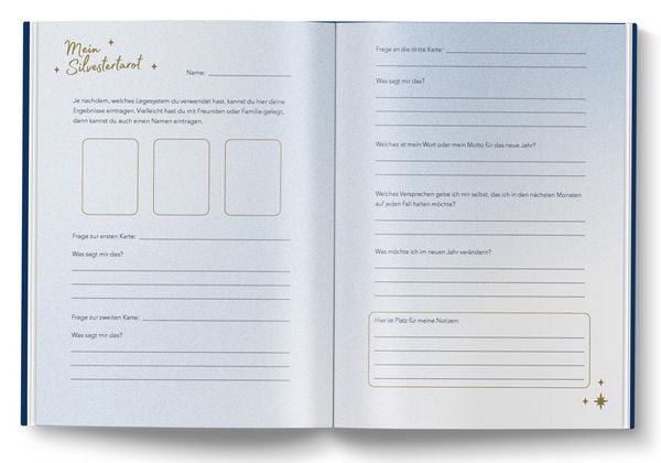 Produktbild: Tarot Journal f&uuml;r Rauhn&auml;chte und Jahreswende
