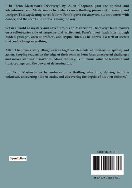Produktbild: Fenn Masterson's Discovery