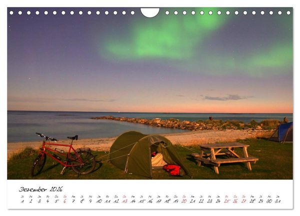 Produktbild: Abenteuer Radreisen (Wandkalender 2026 DIN A4 quer), CALVENDO Monatskalender