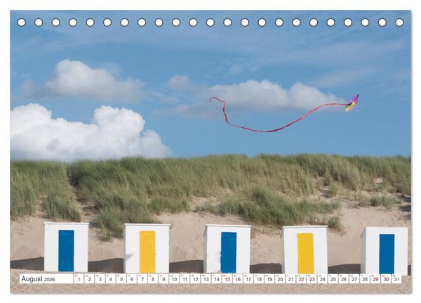 Produktbild: Seel&auml;ndisches Flandern (Tischkalender 2026 DIN A5 quer), CALVENDO Monatskalender