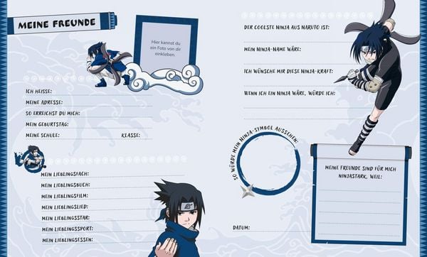 Produktbild: Naruto: Mein ninjastarkes Freundebuch