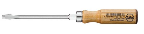 Produktbild: Wiha Werkstatt Schlitz-Schraubendreher Klingenbreite: 12 mm Klingenl&auml;nge: 200 mm