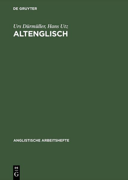 Produktbild: Altenglisch