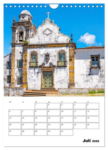 Produktbild: Olinda - ein Traumreiseziel (Wandkalender 2026 DIN A4 hoch), CALVENDO Monatskalender