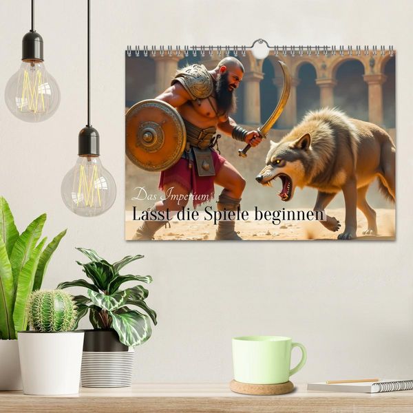 Produktbild: Das Imperium - Lasst die Spiele beginnen (Wandkalender 2026 DIN A4 quer), CALVENDO Monatskalender