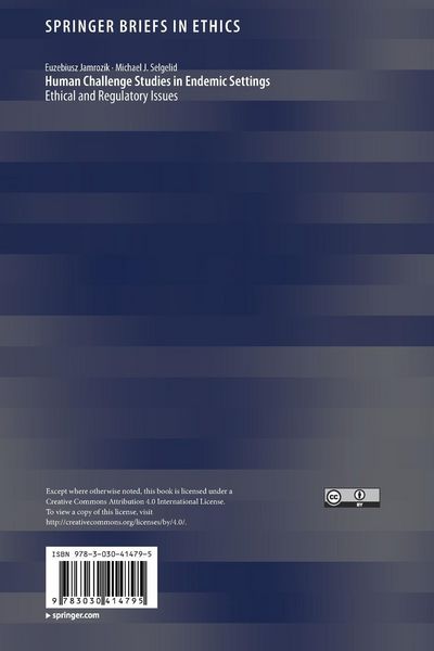 Produktbild: Human Challenge Studies in Endemic Settings