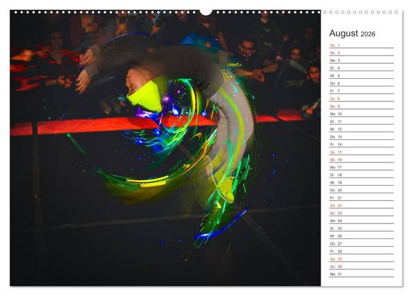 Produktbild: Break Dance B-boys & B-girls (hochwertiger Premium Wandkalender 2026 DIN A2 quer), Kunstdruck in Hochglanz