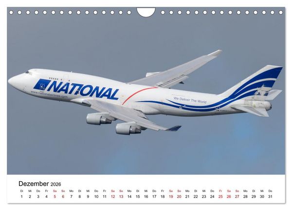 Produktbild: Flieger von Boeing (Wandkalender 2026 DIN A4 quer), CALVENDO Monatskalender