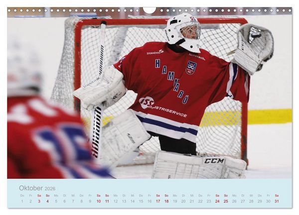 Produktbild: Eishockey! Schneller, h&auml;rter, das Powergame! (Wandkalender 2026 DIN A3 quer), CALVENDO Monatskalender