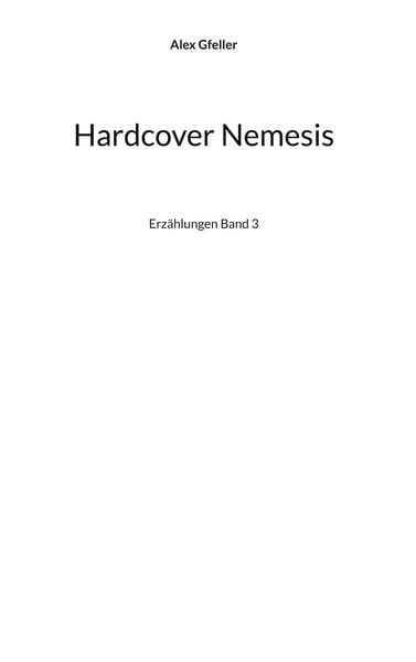Produktbild: Hardcover Nemesis