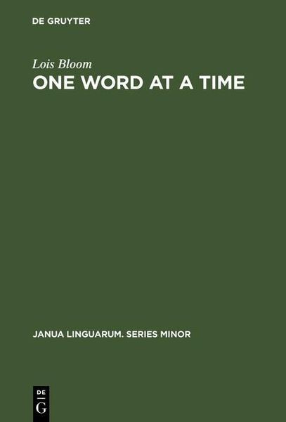 Produktbild: One Word at a Time