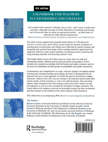 Produktbild: Handbook for Teachers in Universities and Colleges