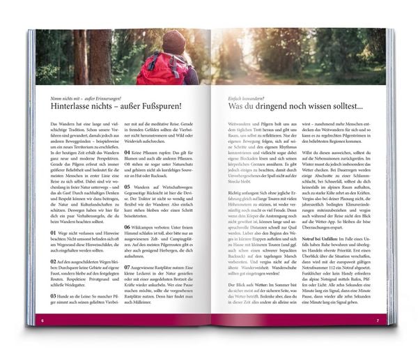 Produktbild: Die sch&ouml;nsten Weitwanderungen und Pilgerwege