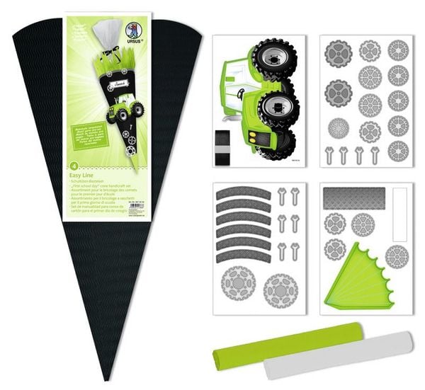 Produktbild: Schult&uuml;ten-Bastelset Easy Line "Traktor"