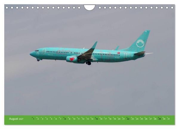 Produktbild: Die sch&ouml;nsten Flugzeug-Bemalungen (Wandkalender 2027 DIN A4 quer), CALVENDO Monatskalender