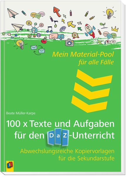 Produktbild: 100 x Texte und Aufgaben f&uuml;r den DaZ-Unterricht