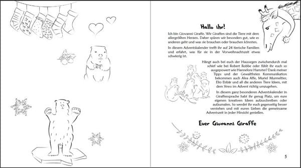 Produktbild: Was brauchst du im Advent? Der Familien-Adventskalender in Giraffensprache f&uuml;r Gewaltfreie Kommunikation mit Kindern und Eltern